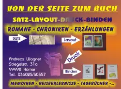 Vom Manuskript zum Buch - alles aus einer Hand